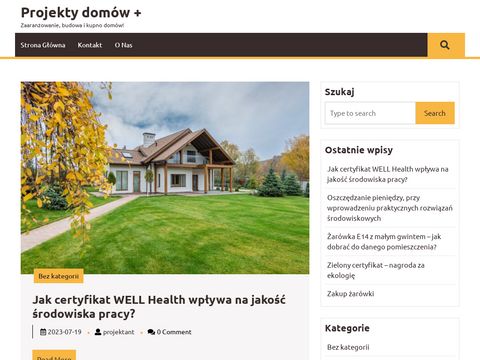Projektydomowplus.pl - tanie projekty domów