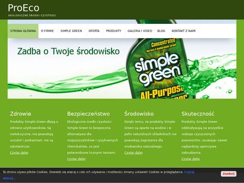 ProEco - środki czystości simple green