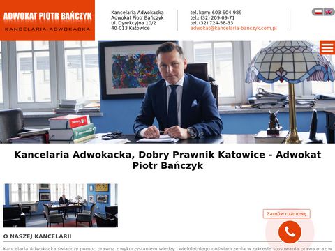 Piotrbanczyk.pl kancelaria adwokacka Katowice