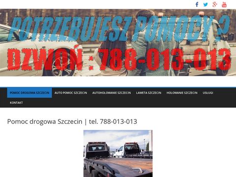 Pomocdrogowaszczecin24h.pl holowanie aut Police