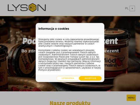 Pasiekalyson.pl - produkty z miodu