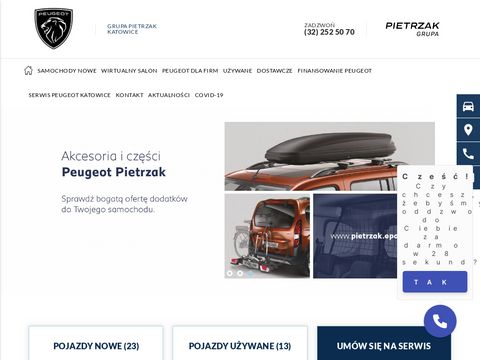 Peugeotpietrzak.pl - serwis Katowice