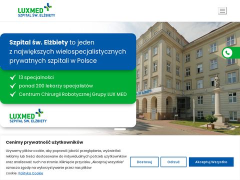 Szpitalse.pl gabinety laryngologiczne Warszawa