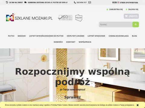 Szklanemozaiki.pl - mozaiki, płytki i listwy