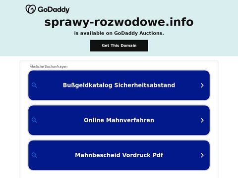 Sprawy-rozwodowe.info - adwokat rodzinny Warszawa