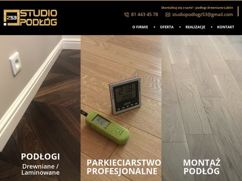 Studiopodlogz53.pl podłogi drewniane Lublin