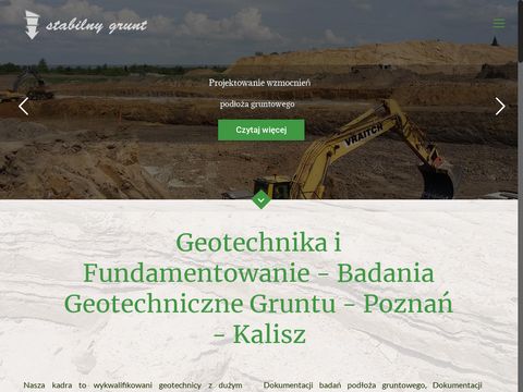 Stabilnygrunt.pl badania podłoża Wielkopolska