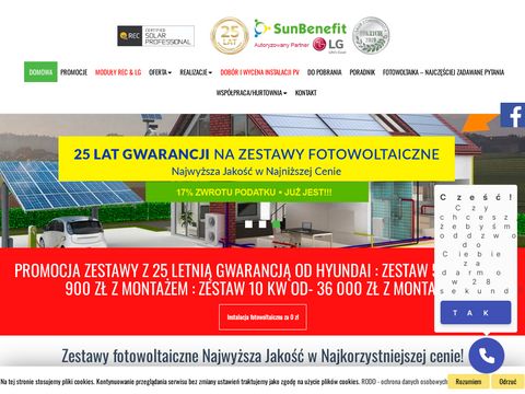 Sunbenefit.pl - instalacje fotowoltaiczne Śląsk