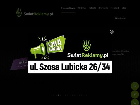 Świat Reklamy panele szklane Toruń