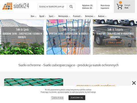 Siatki24.com.pl - polipropylenowe