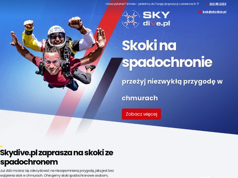 Skacz.pl skok spadochronowy w tandemie Wrocław