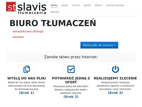 Slavis.net - tłumaczenie z angielskiego na polski
