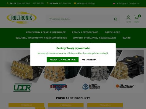 Roltronik.pl - rozdzielacz do opryskiwacza