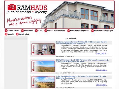 Ramhaus operat szacunkowy Chojnów