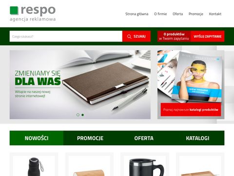 Respo.pl - długopisy z logo