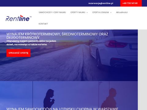 RentLine - wypożyczalnia samochodów Warszawa