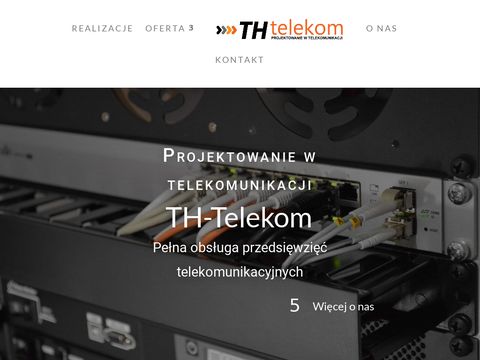 Th-telekom.pl projektowanie w telekomunikacji