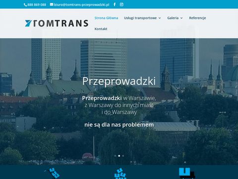 Tomtrans - transport Warszawa