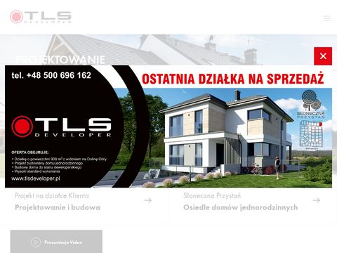 TLS Developer nowe domy na sprzedaż Szczecin