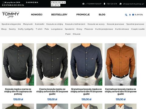 TommyShop.pl - sklep internetowy z modą męską