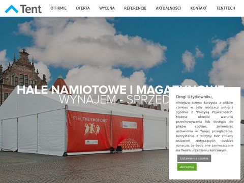 Tent.com.pl namioty halowe z plandeki