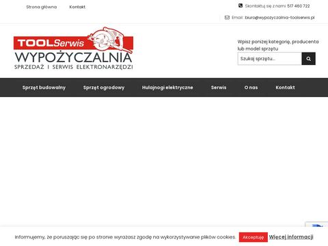 Wypozyczalnia-toolserwis.pl narzędzia Radomsko