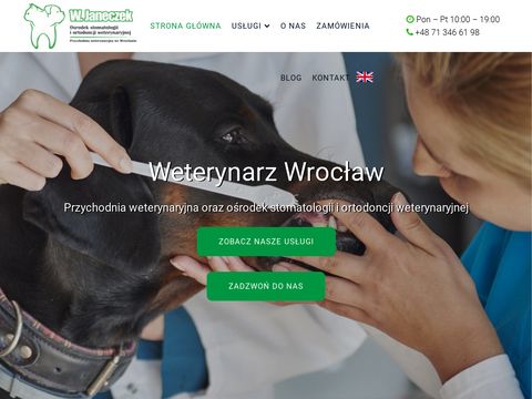 Wetjaneczek.pl kardiolog dla zwierząt Wrocław