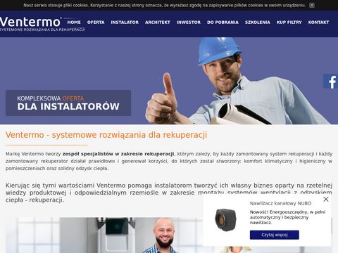 Ventermo.pl systemy wentylacyjne