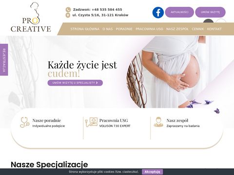 Pro Creative - usg genetyczne Kraków
