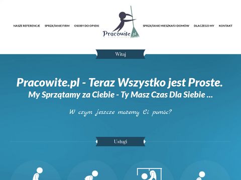 Pracowite.pl serwis sprzątający Warszawa