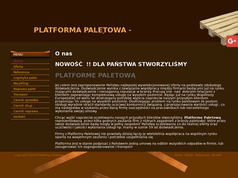 Platformapaletowa.pl skup palet Wołomin