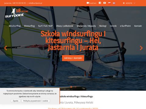 Windsurfing szkoła Hel