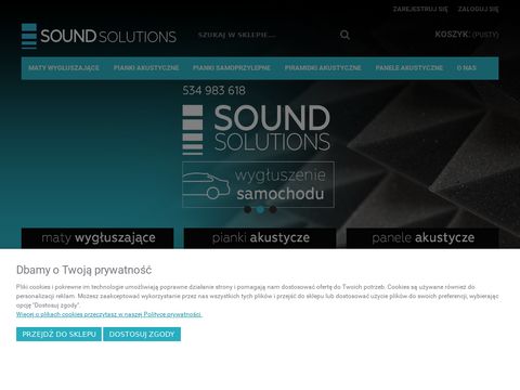 Soundsolutions.pl pianka akustyczna, maty