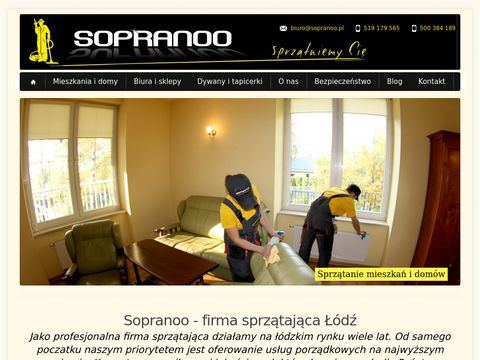 Sopranoo - profesjonalna firma sprzątająca