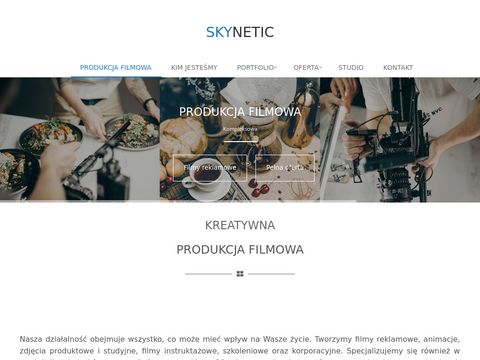 Skynetic.pl produkcja filmów reklamowych