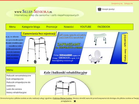 Sklep-seniora.pl online dla chorych