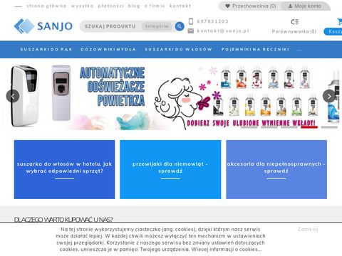 Sklep internetowy Sanjo.pl