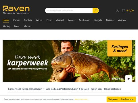 Raven-fishing.pl - wędkarski sklep internetowy