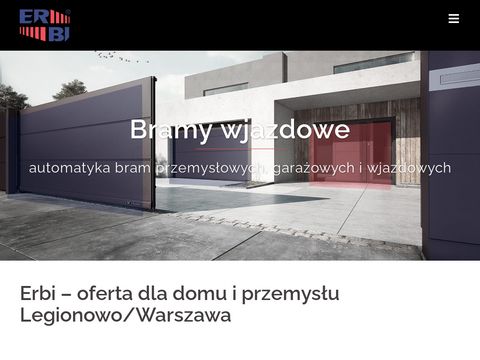 Erbi bramy segmentowe Warszawa