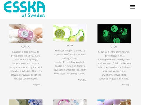Esska.com.pl smoczek dla noworodka