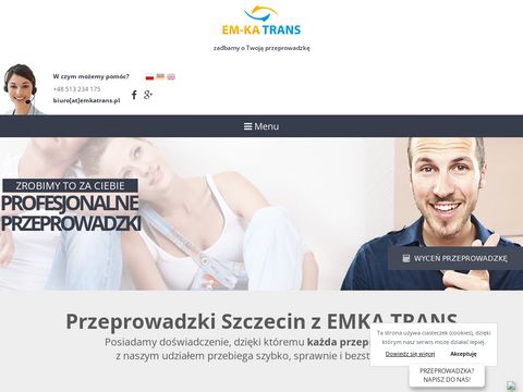 Em-Ka Trans przeprowadzka mieszkań Szczecin