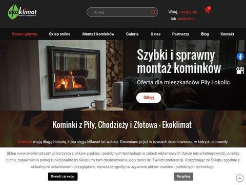 Ekoklimat.com.pl - kominki Piła