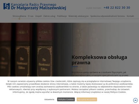 M. Maliszewska porady prawne online