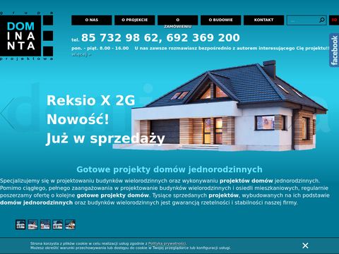 Dominanta.pl projekty domów