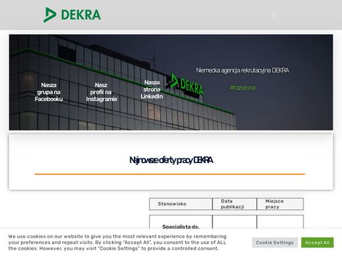 DekraPraca.pl doradztwo personalne, agencja pracy