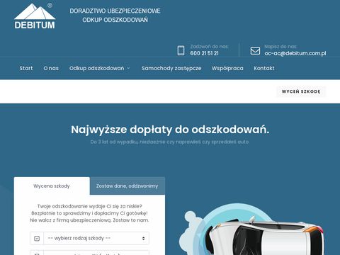 Debitum.com.pl - odszkodowania z oc