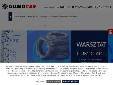 Gumocar.pl - serwis klimatyzacji samochodowej