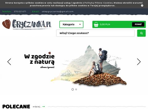 Gryczanka.pl - sklep z żywnością naturalną