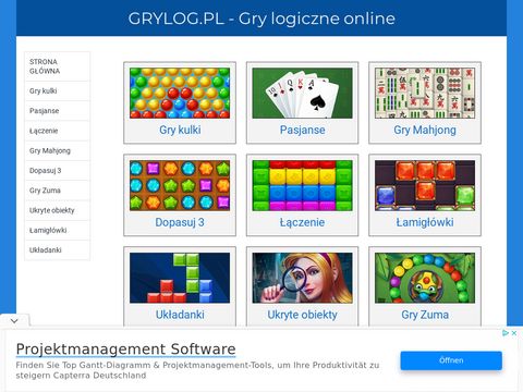 Grylog.pl - gry logiczne online