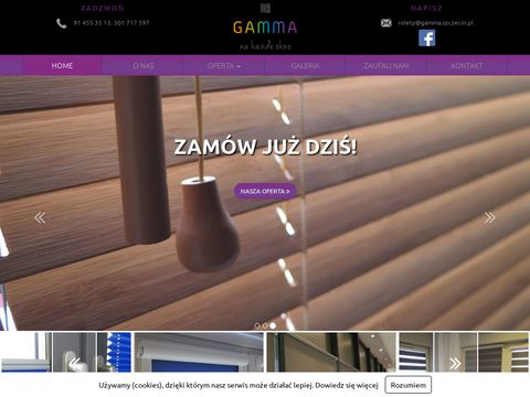 Gamma.szczecin.pl - serwis rolet i żaluzji